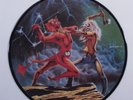 Metal 45 IRON MAIDEN Run To The Hills EMI NM/VG++ picture disc n