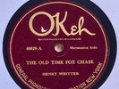 COUNTRY HARMONICA HENRY WHITTER ’OLD TIME FOX CHASE/LOST TRAIN BLUES’ OKEH 78 E