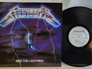 Metallica - Ride The Lightning LP - OG Press - Megaforce - Frankford - GRAIL VG+