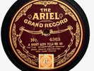 RONNIE MUNRO & HIS DANCE BAND ‘A DICKY BIRD TOLD ME SO’ (M. ELWIN) ARIEL 78 EE+
