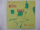 Miles Davis Blue Moods Original Jazz Classics OJC-043 US  VINYL LP