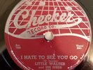 Little Walter 78 rpm 1950s Checker Blues R&B Too Late/Hate to See You Go Nice E