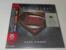 Hans Zimmer – Man Of Steel Soundtrack Silver & Black Vinyl 2LP OBI Ltd/1000 NEW
