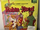 Walt Disney's: Robin Hood with Book   Vinyl LP   #3810   1973 VG/G+