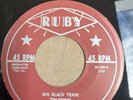 Stan Johnson (2), The Blue Chips (5) – Big Black Train / Six White Horses REISSU