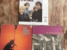 U2 - OCTOBER/UNDER A BLOOD RED SKY/UNFORGETTABLE FIRE  VG+/EX- VINYL LP x3