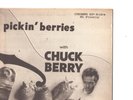 CHUCK BERRY-RAREST-4-SONG HARD COVER -EP+45-(PICKIN' BERRIES)--PS--IC--SLV
