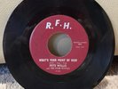 Pete Willis And The Four Royals R.F.H. 001 Baby Baby Baby Rare Doo Wop 45 RPM 7