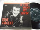 GENE VINCENT AND HIS BLUE CAPS   IF YOU WANT MY LOVIN' ** 1961 UK CAPITOL 7