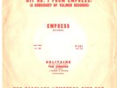 THE EMBERS-RARE DOO-WOP PROMO ONLY TITLE SLEEVE+ONE-SIDED 45-(SOLITAIRE)-PS--PIC