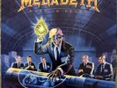 Megadeth–Rust In Peace 2018 Limited Edition Blue Vinyl LP Capitol Records VG+/NM