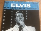 Elvis Presley How Great Thou Art USA P/S  1969 His Hand In Mine EX RARE