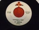 RARE NORTHERN SOUL 45 HY LAWSON ANYBODY'S FOOL/ JUST A LITTLE BIT KING OF CLUBS