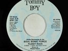 Funk Electro 45 - Soul Sonic Force - Planet Rock - Tommy Boy VG++