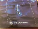 Metallica Ride The Lightning LP 1984 US MRI 769 O.G Megaforce Records VG+/VG
