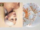 Ariana Grande Sweetener 2 LP Clear Orange Splatter Vinyl Urban Outfitters Ed