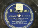 Alvino Rey - Strip Polka / Major and the Minor  - Bluebird 78 RPM