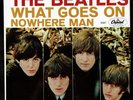 BEATLES VINTAGE 1966 'NOWHERE MAN' 'WHAT GOES ON' PICTURE SLEEVE & 45 WEST COAST