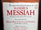 Handel’s Messiah Robert Shaw Chorale Orchestra RCA Victor Red Seal LSC-6175 3-LP