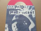 Sex Pistols Pretty Vacant/No Fun UK 2013 Pink Vinyl New Zealand Replica Cover