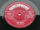 THE BEATLES  1962 UK 45  LOVE ME DO  RED PARLOPHONE 45-R 4949    1 G   1 M
