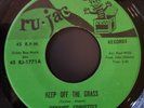 DNYAMIC CORVETTES RU-JAC RJ-1771 45 KEEP OFF THE GRASS FUNK NORTHERN SOUL 1971