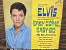ELVIS PRESLEY EASY COME EASY GO 45 EP RECORD PROMO Vintage