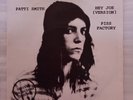 PATTI SMITH - HEY JOE \ PISS FACTORY - SIRE 7” SINGLE - VG - RARE