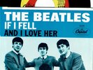 BEATLES NM- ORIG US 'AND I LOVE HER' 'IF I FELL' EAST COAST PICTURE SLEEVE & 45