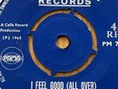 BETTY LAVETTE. I feel good all over. 2 class sides . RARE Blue Pama issue .
