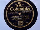 BRITISH DANCE: THE PICCADILLY PLAYERS ‘KANSAS CITY KITTY’ COLUMBIA 78 HOT SOLOS