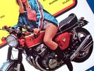 ORIGINAL 1972 HONDA MOTORCYCLE COVER VINYL LP EX CARPENTERS EAGLES MOODY BLUES