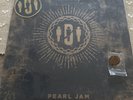 Pearl Jam Live At Third Man Records GOLD/BLACK SPLIT VINYL LP With Patch And Pin