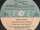 DONNA SUMMER/PATRICK COWLEY I feel love remix DISCONET VOL 3 #7 (SIDES A&B ONLY)