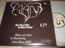 MAN : DO YOU LIKE IT HERE NOW PROMO ONLY TOURCOVER LP 1971 UA UAS-29236 GERMANY