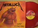 Metallica ‎– Jump In The Fire (1986) Music For Nations ‎– 12KUT 105 red vinyl LP