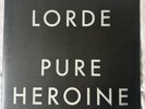 Lorde Pure Heroine LP Newbury Comics Limited Edition Clear Vinyl Record