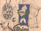 BEACH BOYS-PICTURE SLEEVE ONLY--(HEROES AND VILLAINS)--PS--PIC--SLV