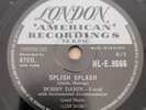 BOBBY DARIN - Splish Splash. UK London 78'. 1958  Rock N Roll. Nm Unplayed.