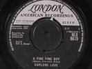 DARLENE LOVE: a fine fine boy / it's a marshmallow world LONDON 7