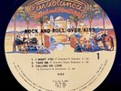 KISSKorean Rare 7 Track Rock and Roll Over LP 1976  SEM Sticker NM Aucoin