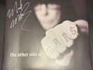 MICK MARS - THE OTHER SIDE OF MARS - SIGNED / AUTO CLEAR COLOR LP - MOTLEY CRUE