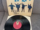 The Beatles - Help Linksschrift Hörzu lp Vinyl Rare Germany Repariert