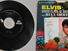 NEVER PLAYED Elvis Presley Santa Claus Is Back In Town / Blue Christmas