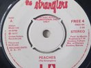 Rare - The Stranglers Peaches  / Go Buddy Go FREE 4 Radio Friendly 1977 UK Punk