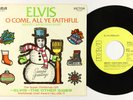 Elvis Presley Picture Sleeve 45 - Merry Christmas Baby - RCA - VG+ promo