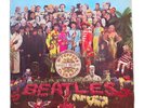 The Beatles Sgt Peppers LP 1967 UK Mono 1st Press PMC 7027 Rare Ex-Library VG-