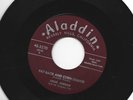 R&B JIVE DRINKER 45 - LOUIS JORDAN - FAT BACK AND CORN LIQUOR-HEAR  1955 ALADDIN