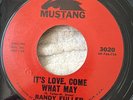 Randy Fuller (2) ‎– It’s Love, Come What May / Wolfman 7” NM Single