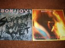 BON JOVI SLIPPERY WHEN WET IN AND OUT OF LOVE ORIG VINYL LPS UNPLAYED